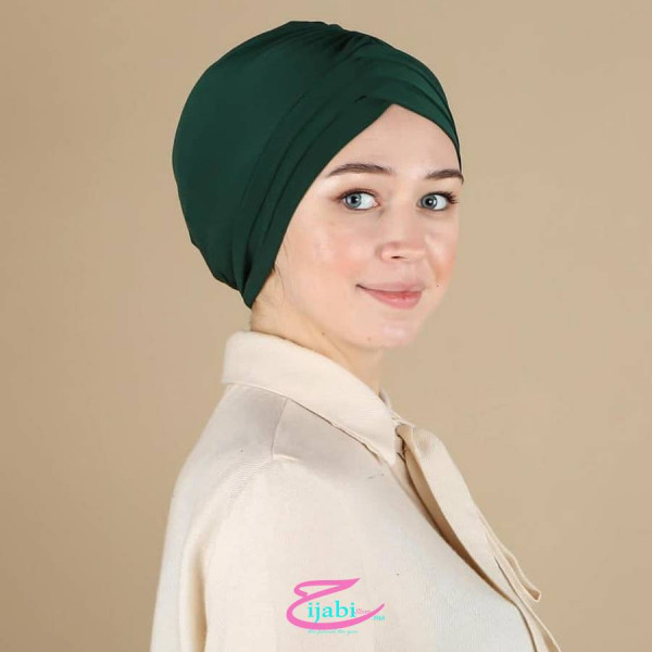 turban 3x vert hijabistore maroc