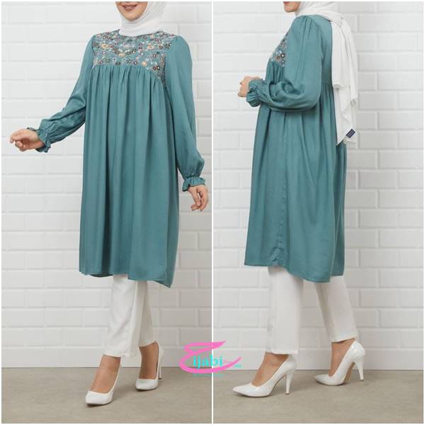 tunique femme brodee hijabistore maorc
