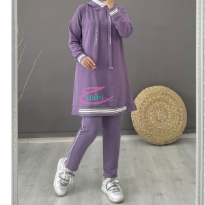 survetement femme mauve en ligne maroc hijabistore maroc