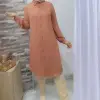 tunique femme en crepe de soie en ligne au Maroc