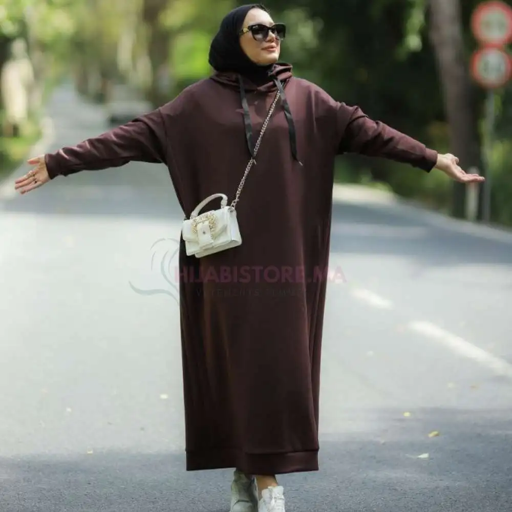 pull long a capuche turc pour femme en ligne au Maroc