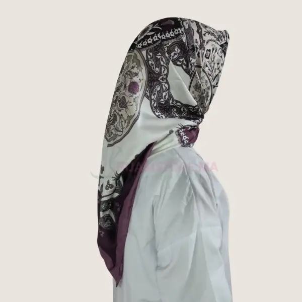 Foulard turque 110cm hijab turc en ligne Maroc