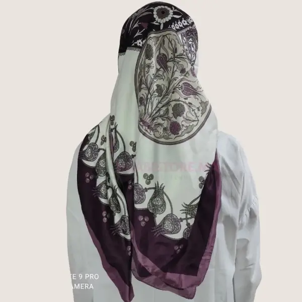 Foulard turque 110cm hijab turc en ligne Maroc