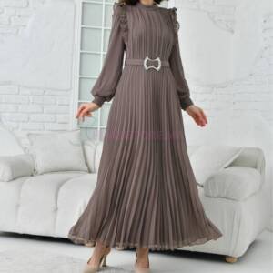 robe mousseline à doublure turque en ligne maroc