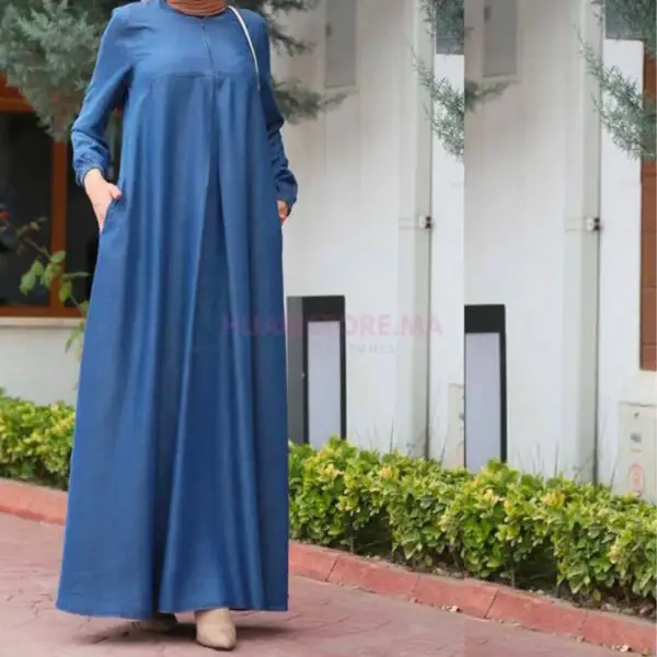 robe jean longue turque en ligne maroc - vetements turcs en ligne maroc