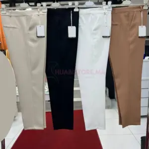 Pantalons femmes turcs en crêpe double