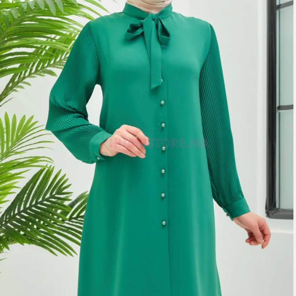 tunique en crêpe de soie turc en ligne maroc