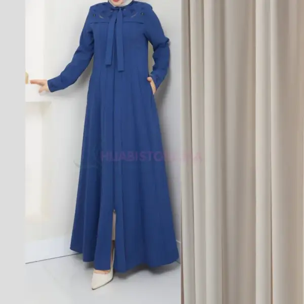 Abaya femme bleu à de turquie, en ligne Maroc