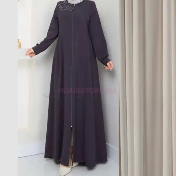 Abaya femme bleu à de turquie, en ligne Maroc