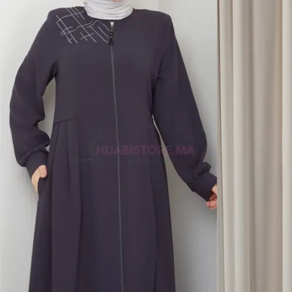 Abaya femme bleu à de turquie, en ligne Maroc