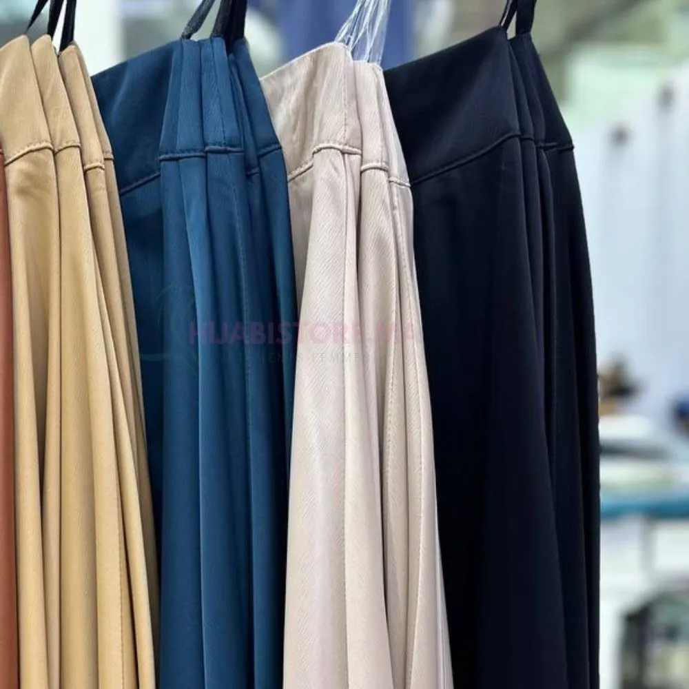 Jup satinée turque en ligne maroc, hijabistore maroc