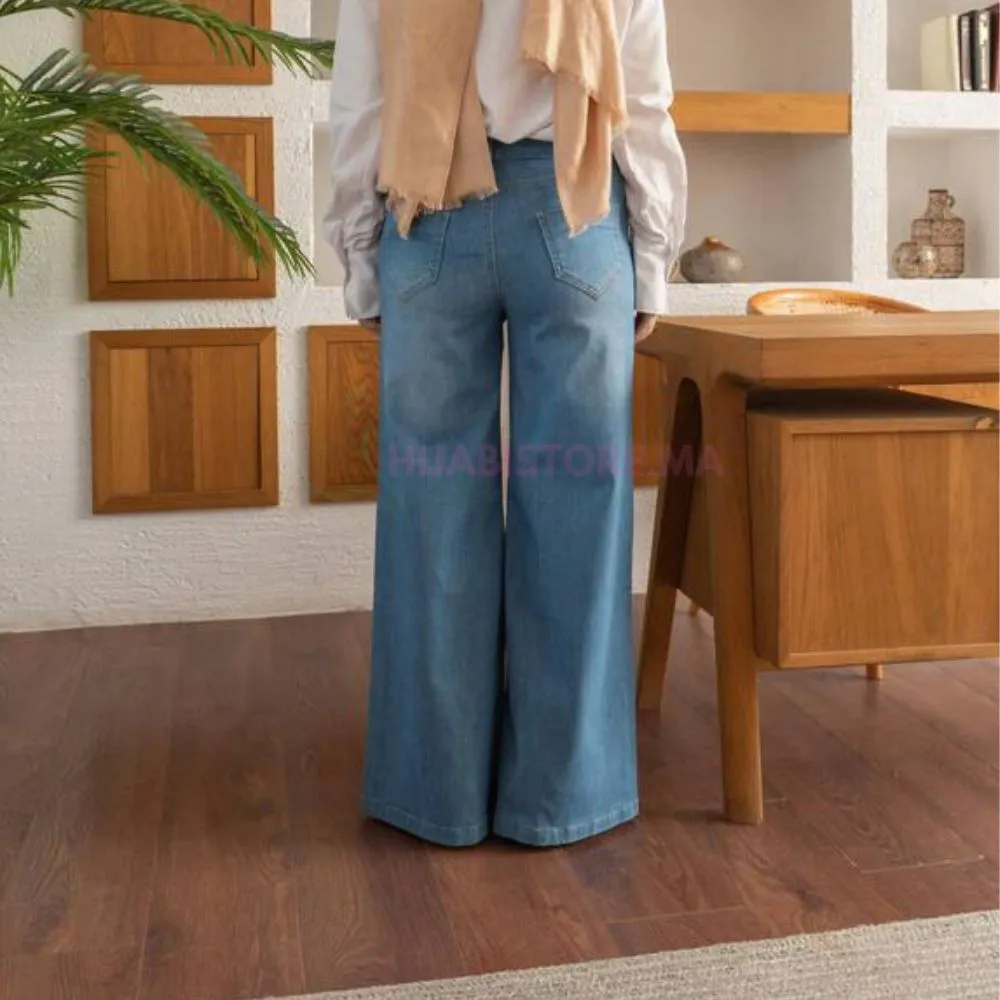 pantalon femme jean large turc en ligne maroc