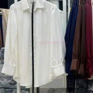 Chemise femme satinée