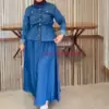 ensemble jupe jean turc en ligne maroc , hijabistore by tyma