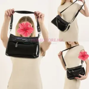 sac Noir vernis pour femmes en ligne maroc made turquie