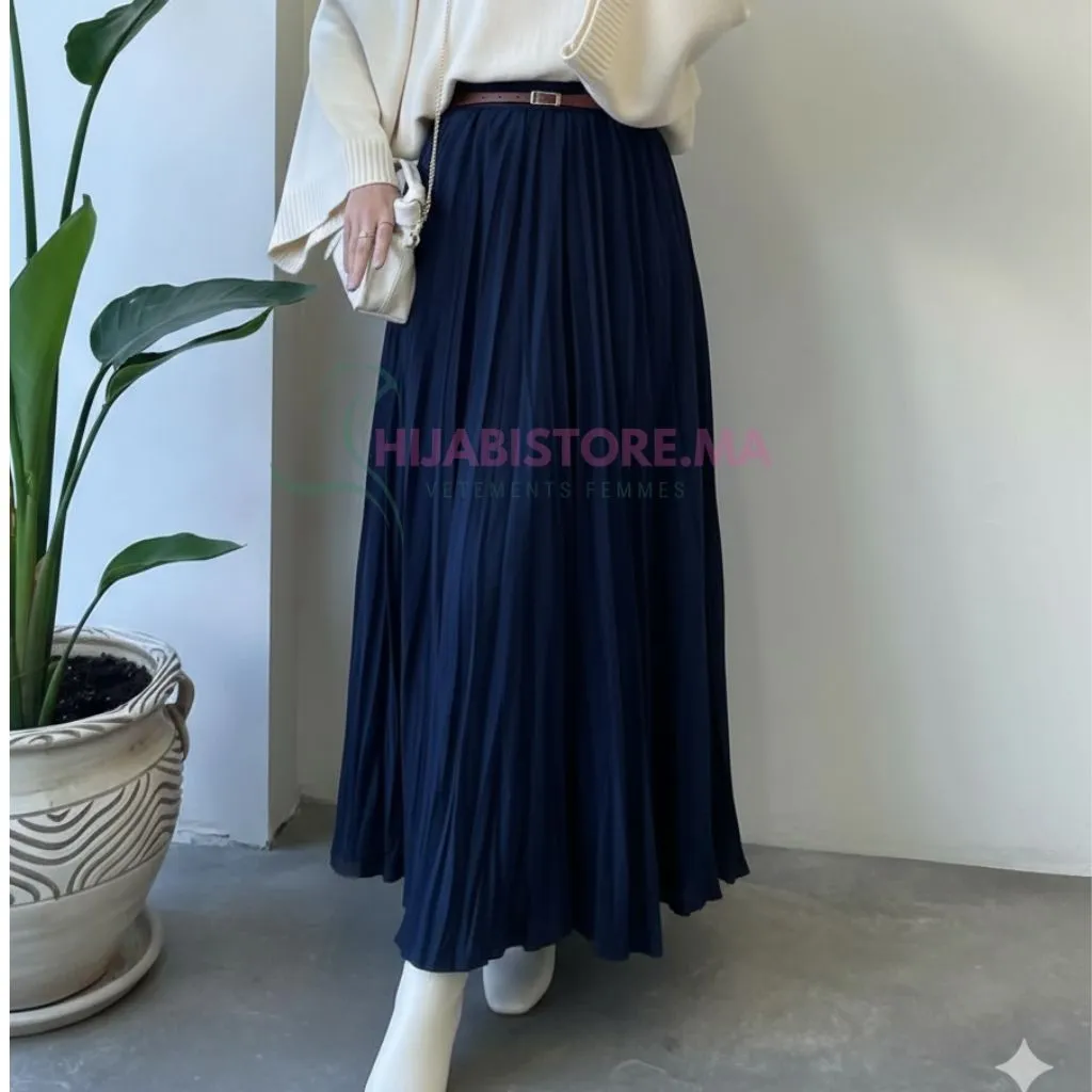 Jupe navi voile de coton , en ligne pour femmes au Maroc