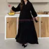 Robe en lys noire made turquie , en ligne Maroc
