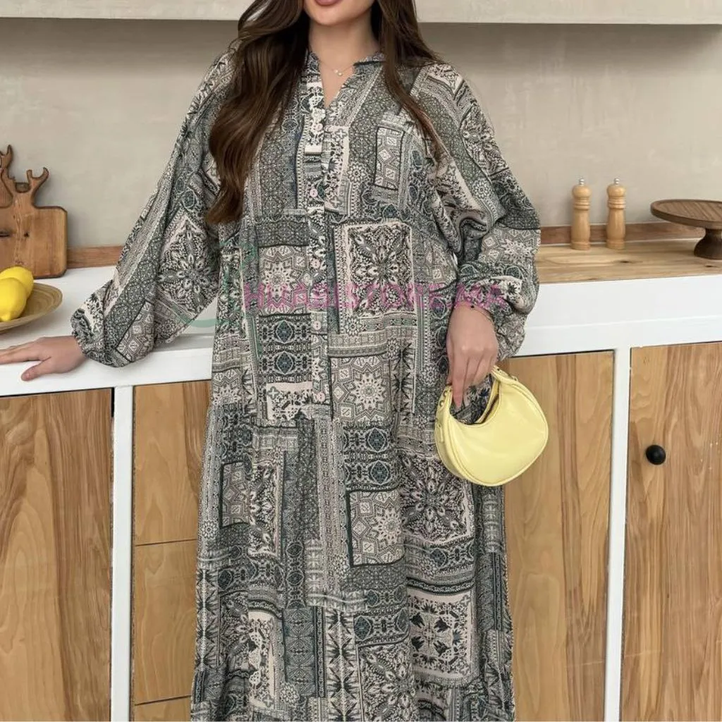 Robe en modal femme , made turquie , livraison maroc
