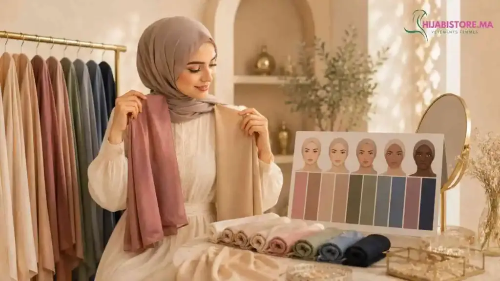 Quelle couleur de hijab choisir selon son teint de peau