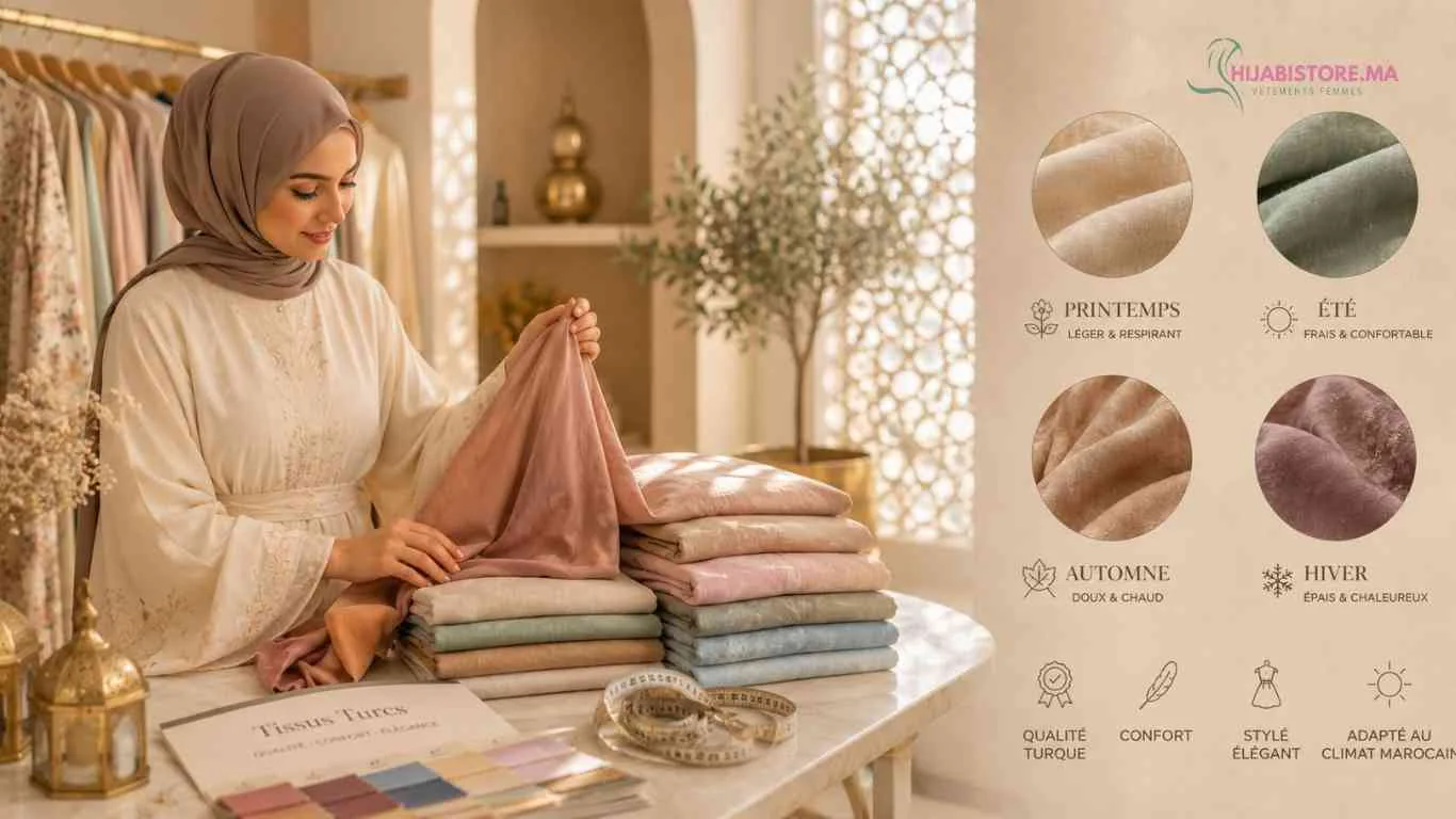 Tissu turcs guide complet pour choisir selon la saison marocain