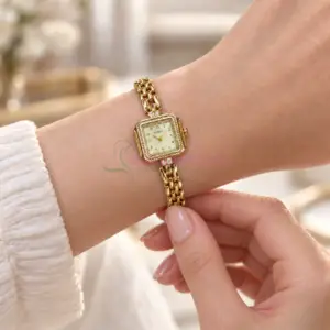 Montre en acier inoxydable pour femme avec cadran gold (Copie)