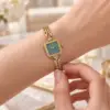 Montre en acier inoxydable pour femme avec cadran vert (Copie)