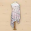 Châle Lycra Koweït imprimé pastel multicolore